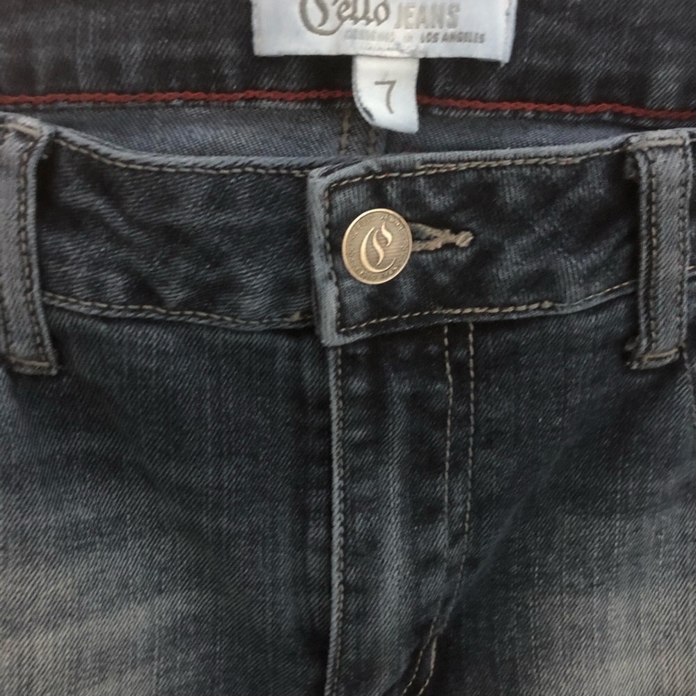 Flare light wash jeans